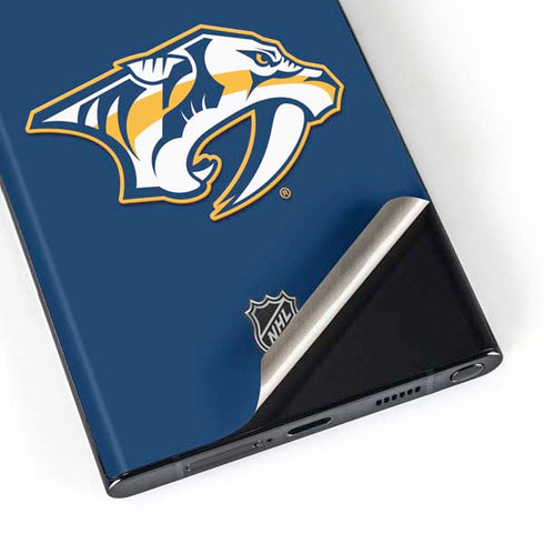 NHL Nashville Predators Logo Galaxy Skins
